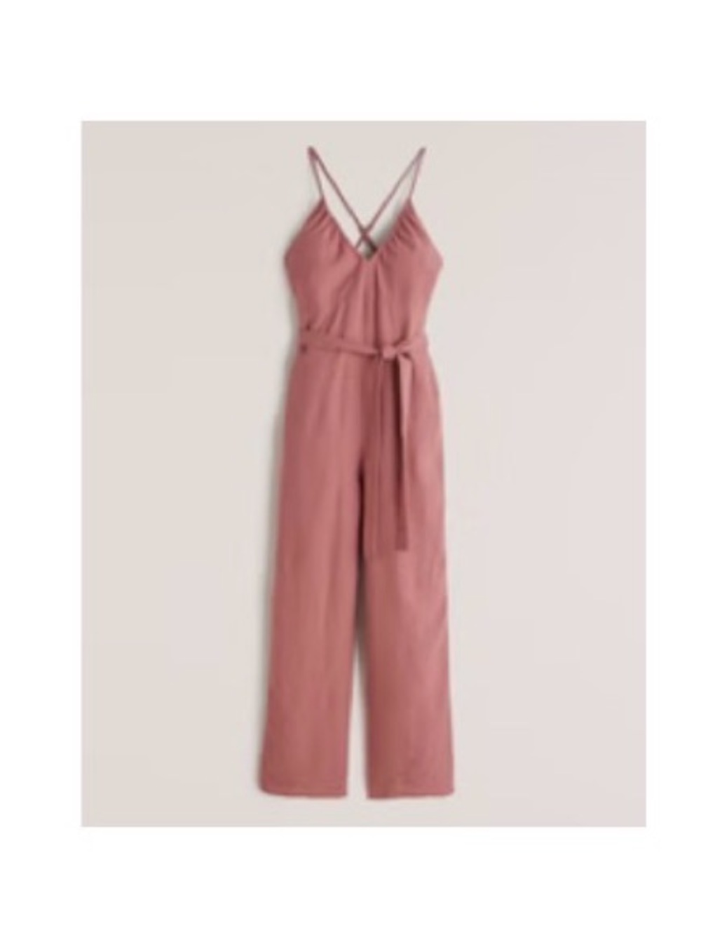 Abercrombie and Fitch; jumpsuit; adjustable straps
